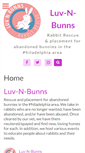 Mobile Screenshot of luvnbunns.org